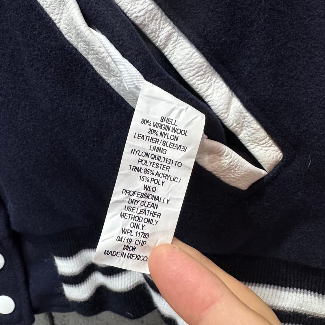 할로웨이 USA 바시티 자켓 (M)  상품이미지5