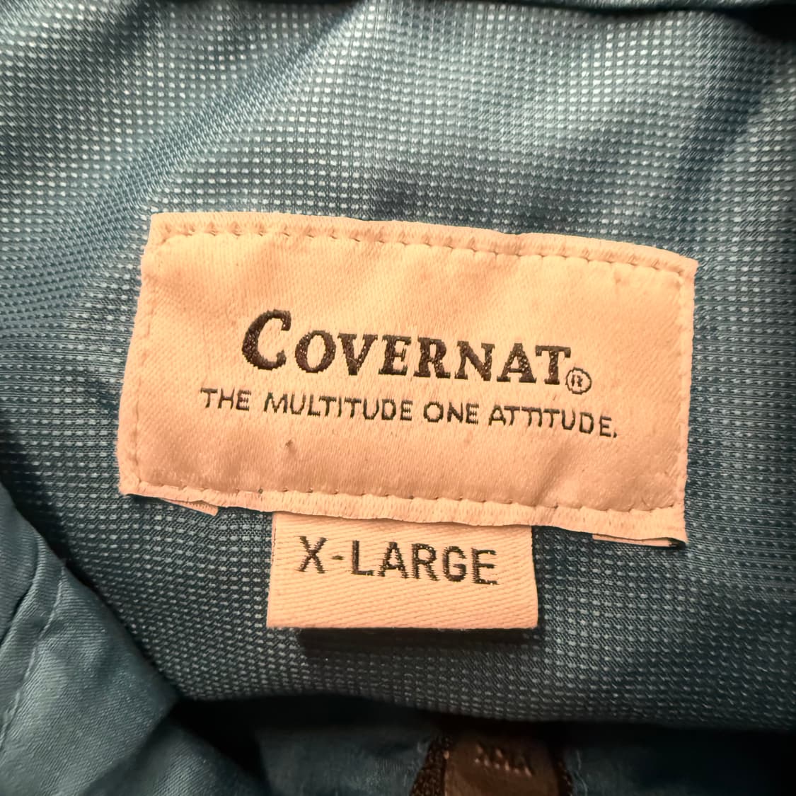 [정품/XL] 커버낫 블루 윈드브레이커 바람막이 후드 자켓 b19 상품이미지5