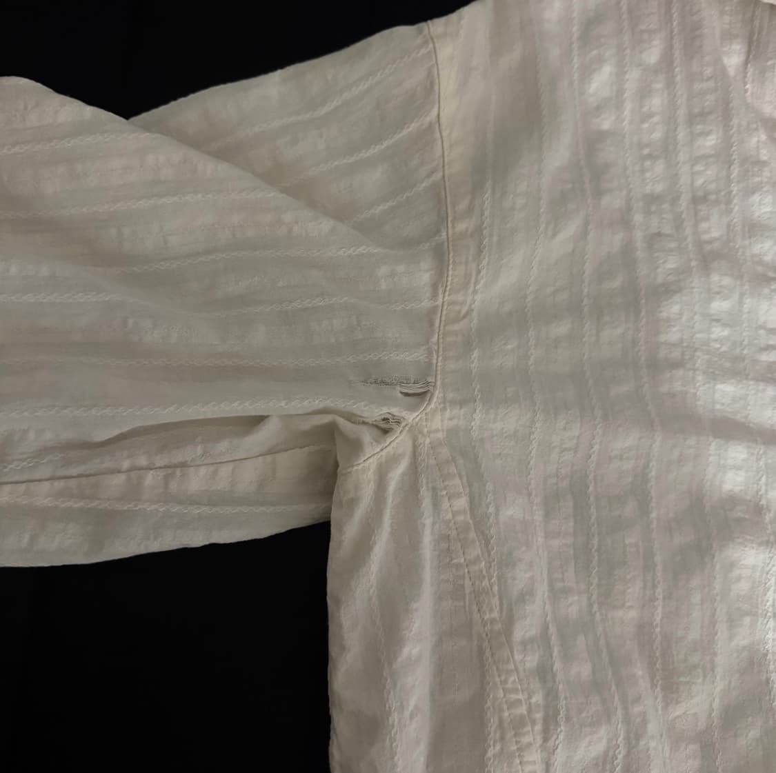 (m) 아티드 도비 코튼 스트랩 셔츠 상품이미지4