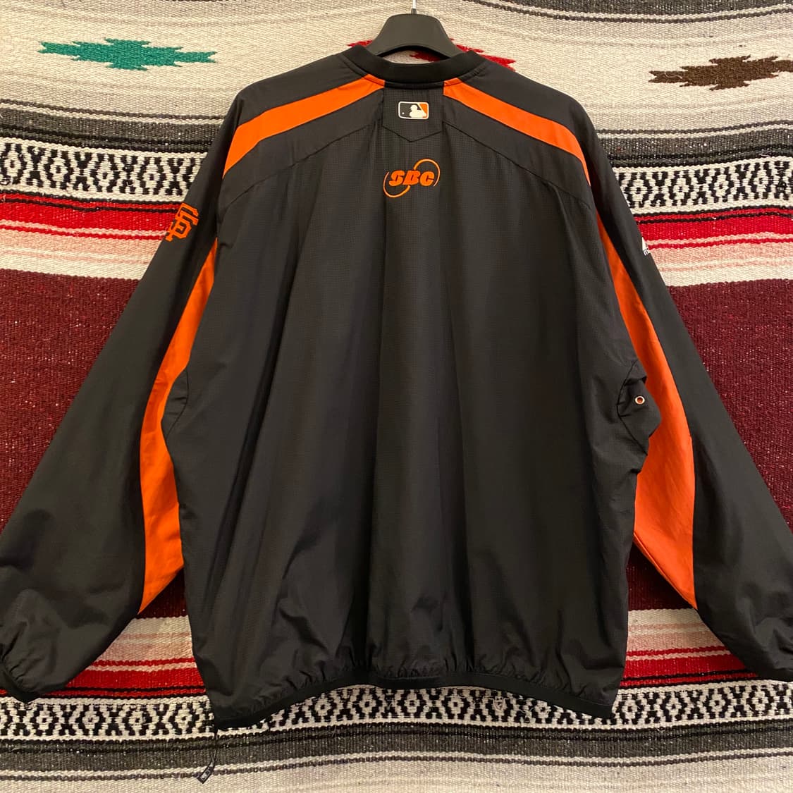 USA 마제스틱 샌프란시스코 선수용 아노락 바람막이 상품이미지10