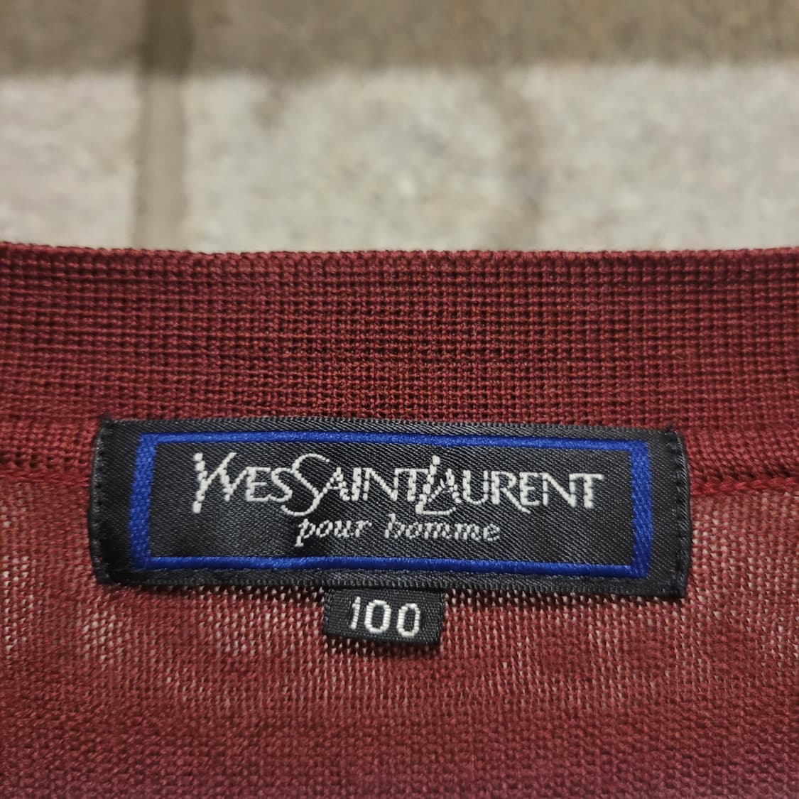 입생로랑 뿌르옴므 YSL 울 가디건 100 상품이미지5