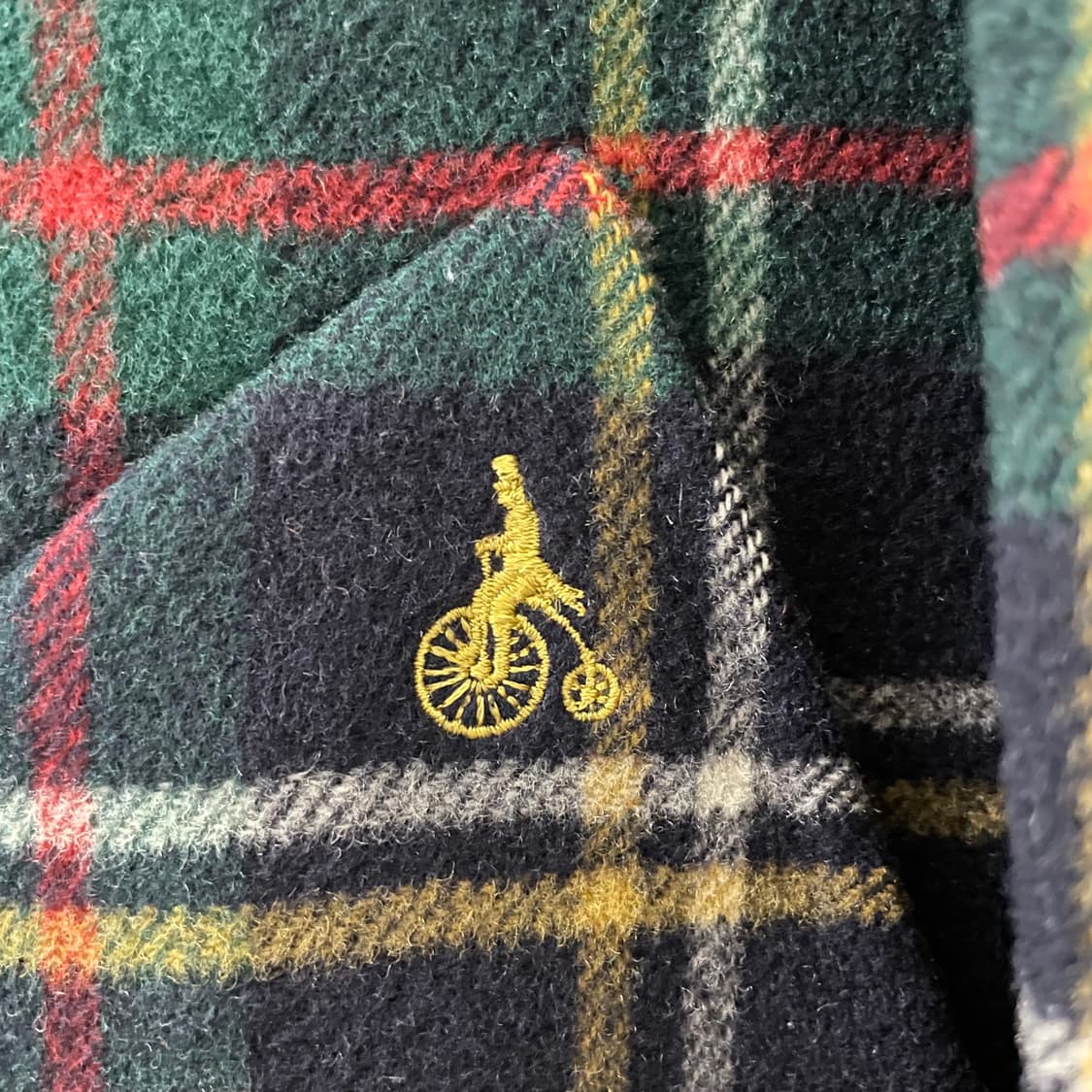 빈폴 체크 & 챠콜 리버시블 모직 자켓 상품이미지6