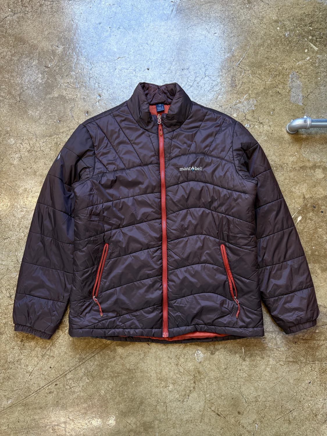 몽벨 montbell 브라운 경량 패딩 상품이미지1