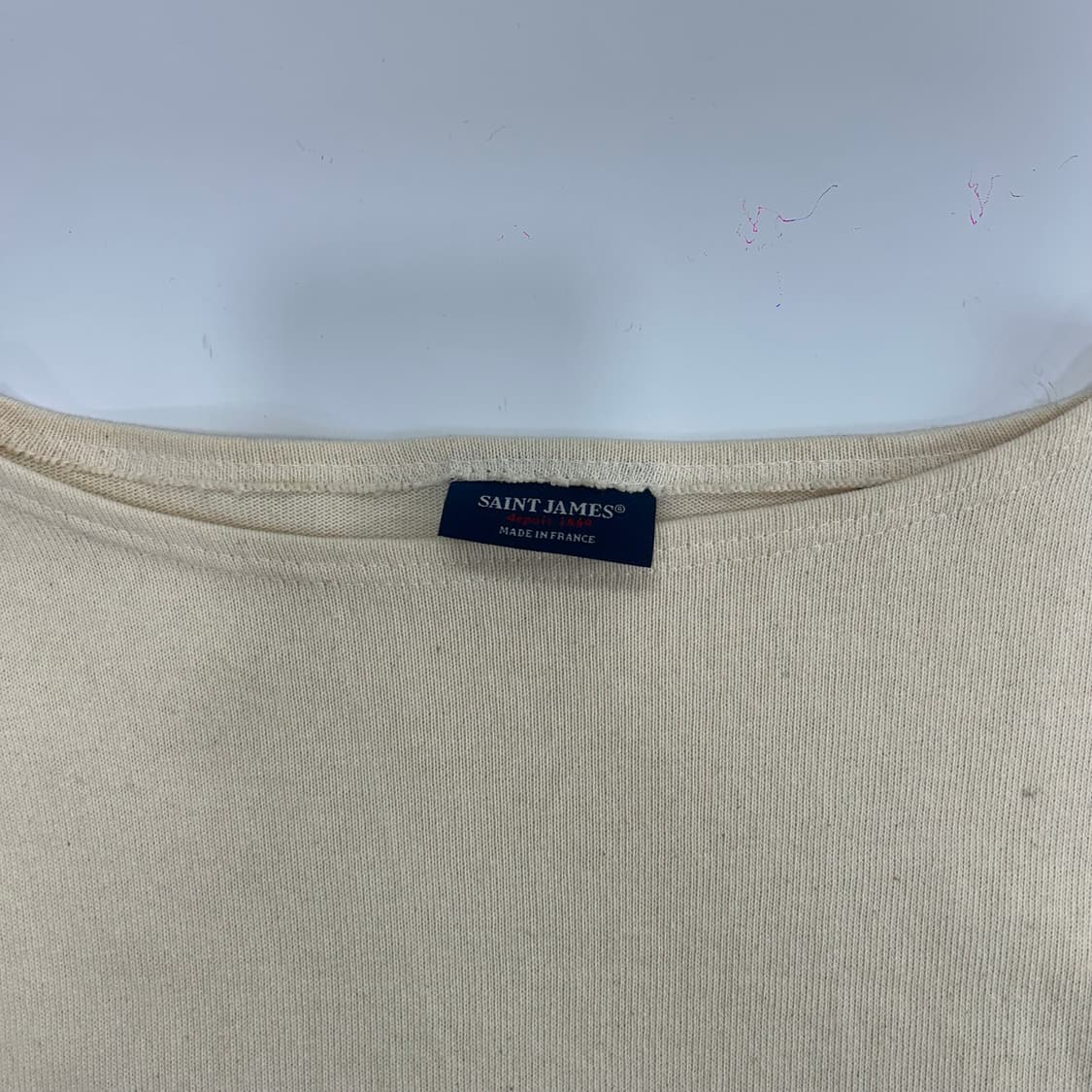 Saint james 패치 포인트 아이보리 롱슬리브 상품이미지6
