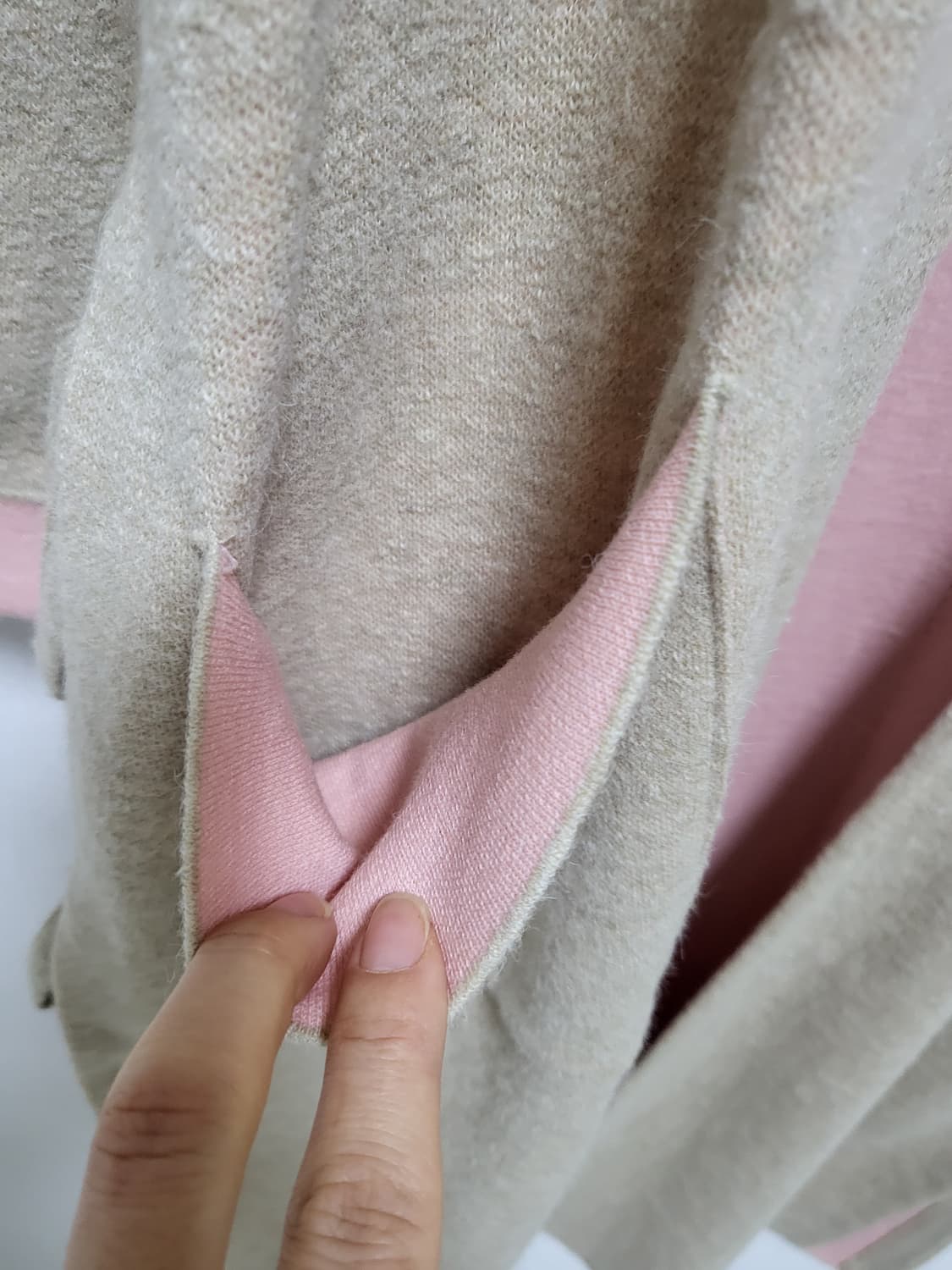 바이 쥬시뀌뚜르 한섬 BIRD 롱 니트 가디건 Free 새제품.55-88 상품이미지5