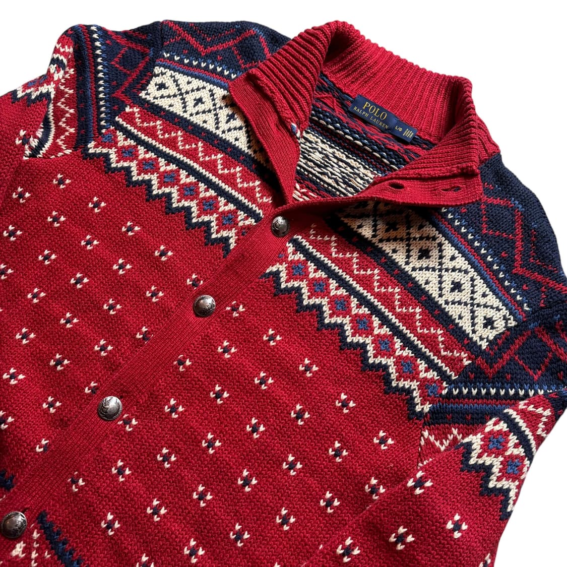 폴로 니트 가디건 상품이미지2