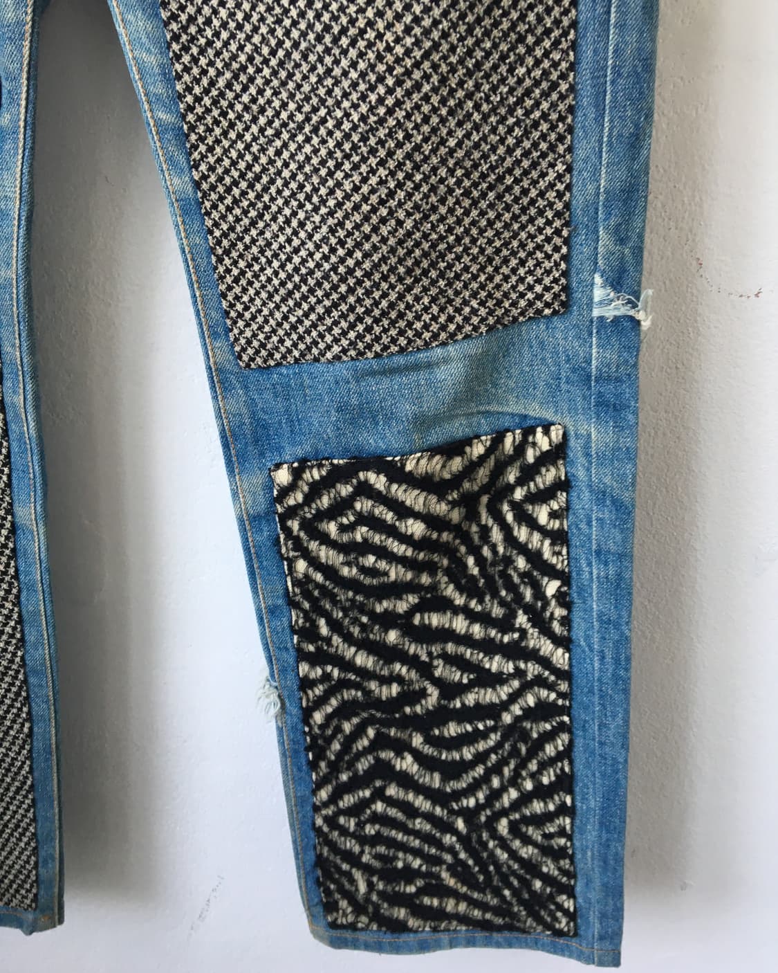 Patch point denim pants 상품이미지3