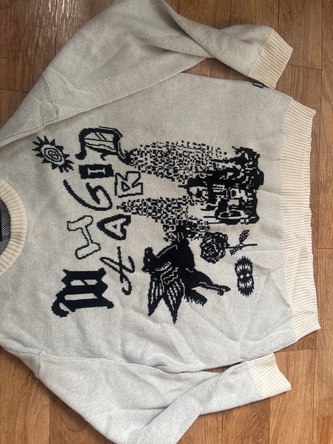 마하그리드 니트 상품이미지8