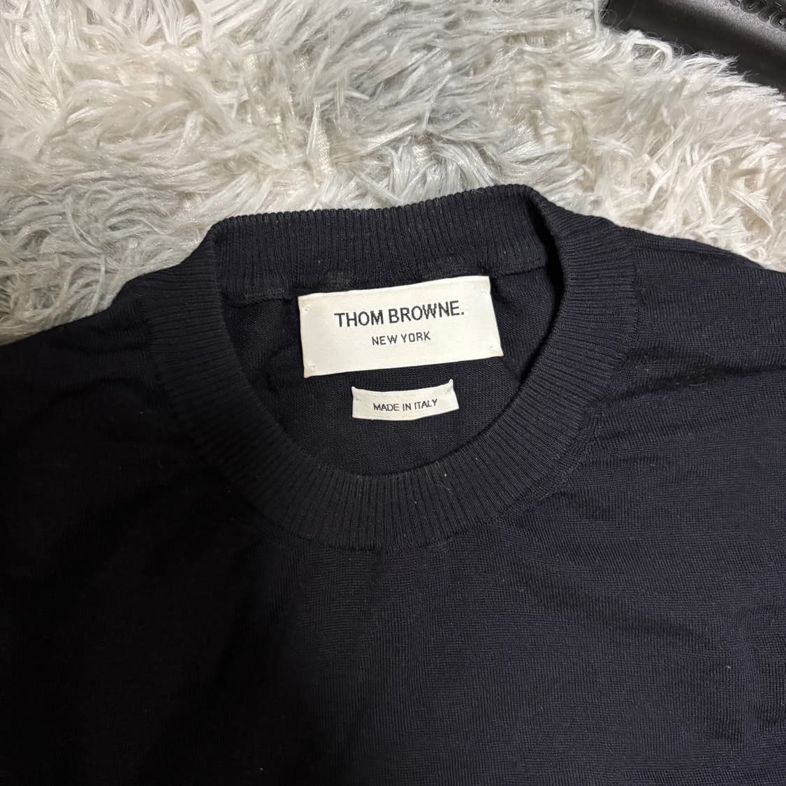 정품 톰브라운 클래식 니트 급처 2사이즈 상품이미지3