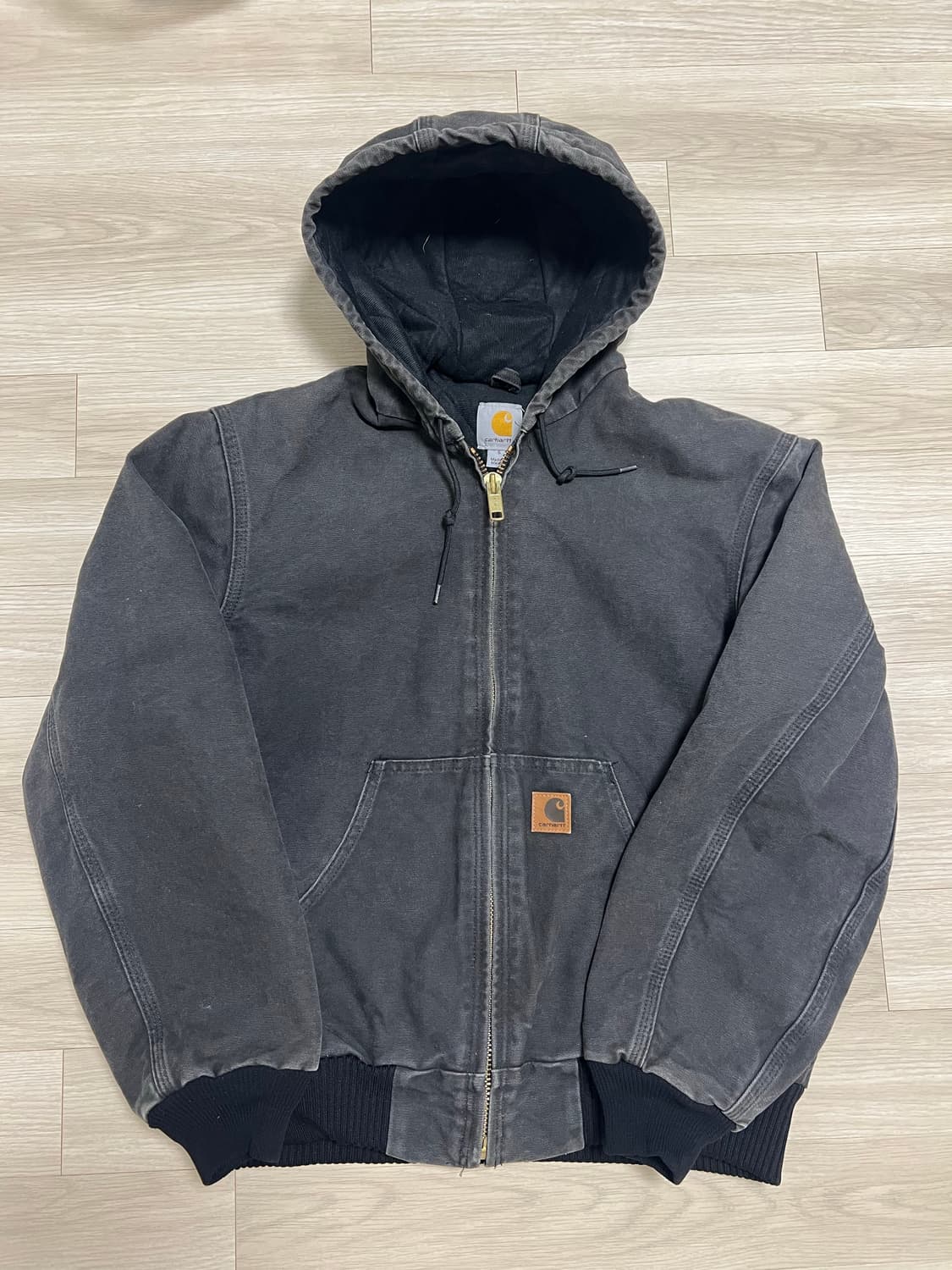 (S)칼하트 덕 액티브 자켓 J130 BLK 블랙 상품이미지1