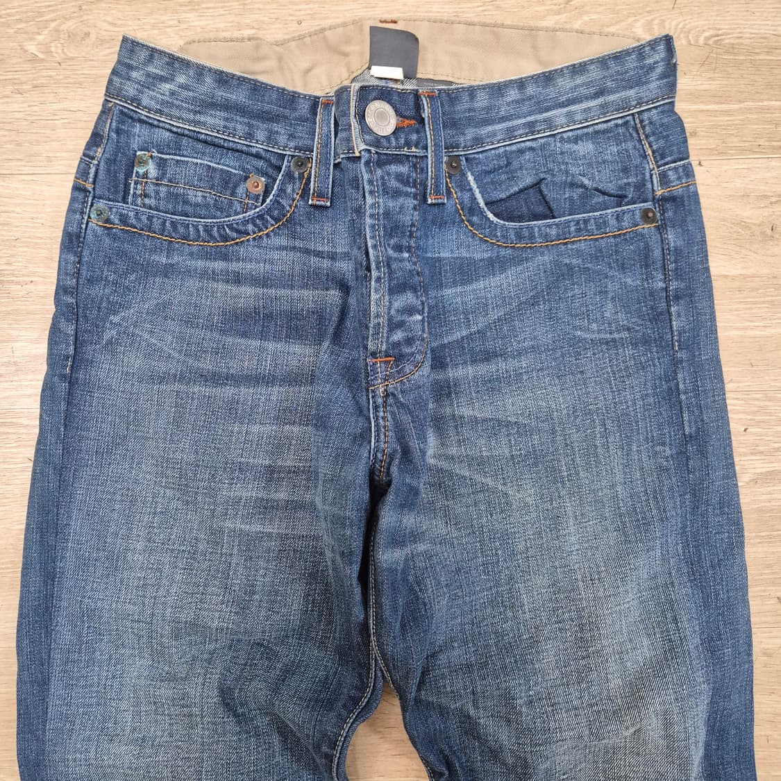 아르마니 익스체인지 빅로고 레귤러핏 데님 팬츠 청바지 (29) 상품이미지2