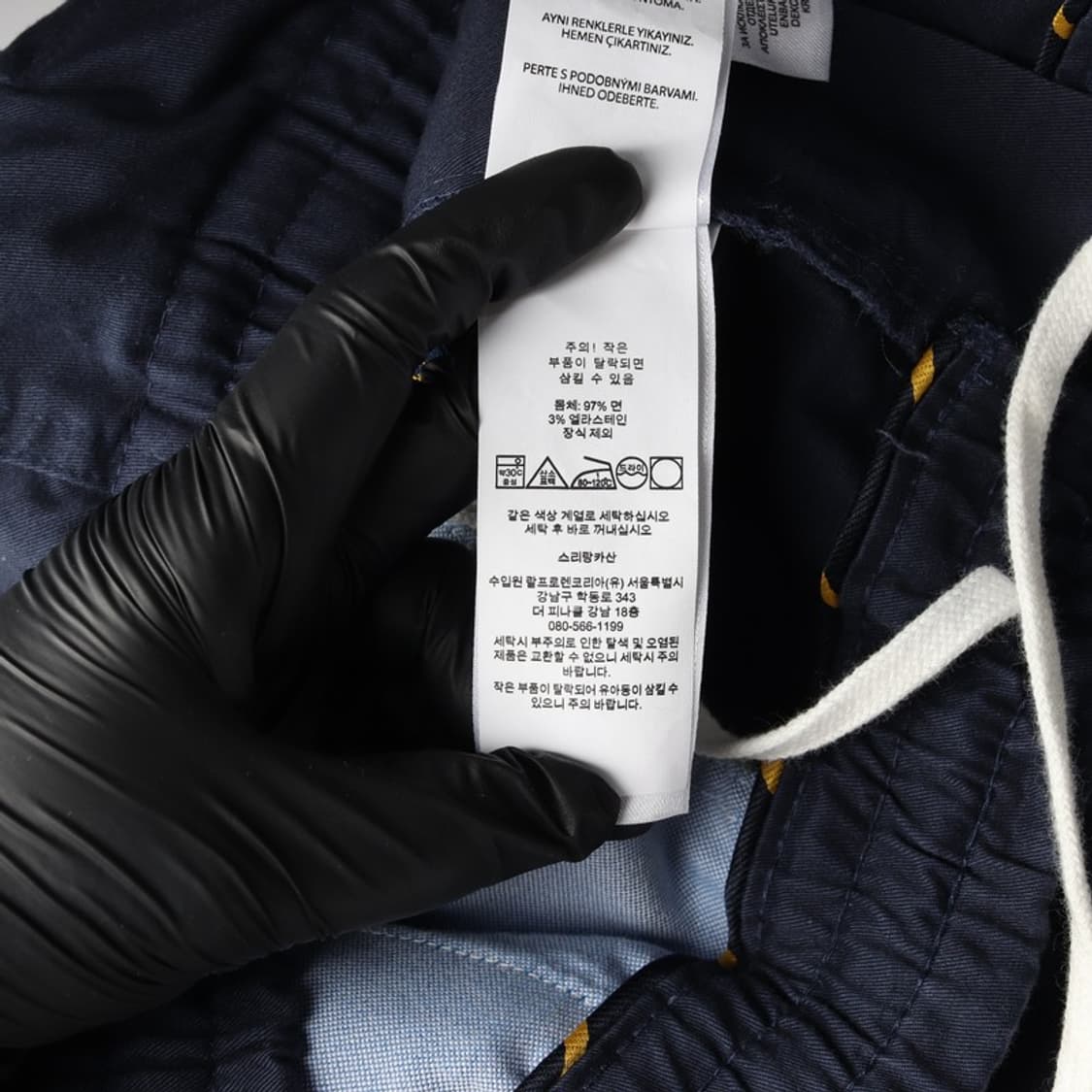 폴로 랄프로렌 스트레치 클래식 핏 밴딩 치노 팬츠 F 상품이미지7