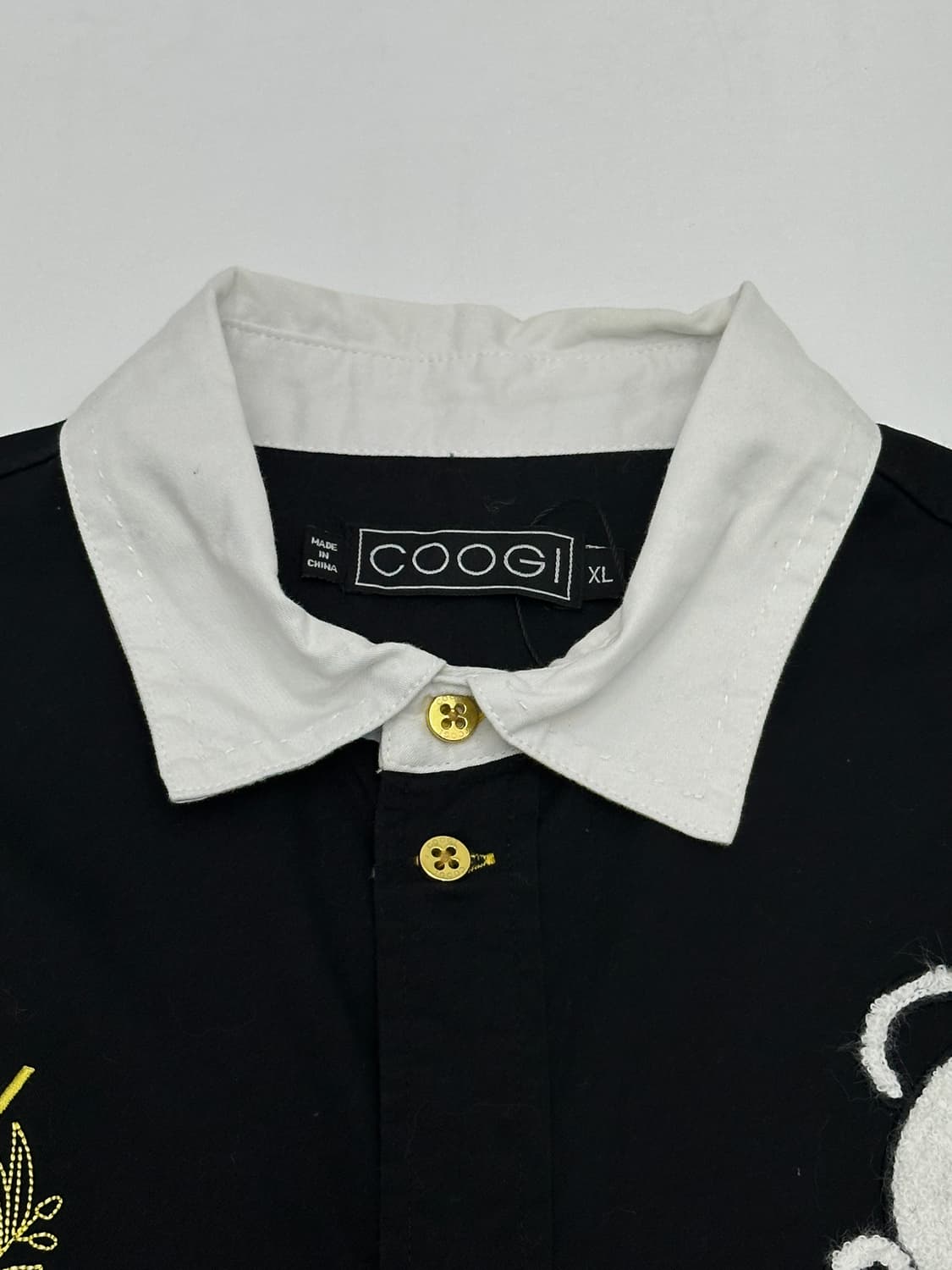 Coogi 쿠지 자수 로고 디테일 셔츠 XL  상품이미지5