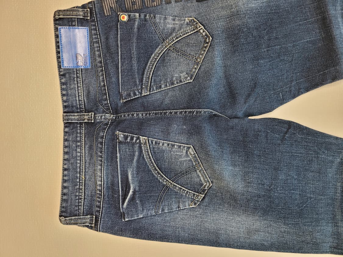 콕스 COAX 남자 워싱 청바지 32 다크블루 상품이미지10