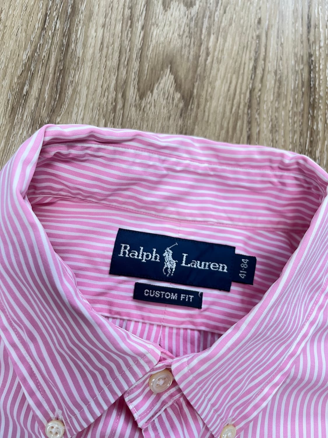 폴로 랄프로렌 핑크 스트라이프 셔츠 상품이미지5