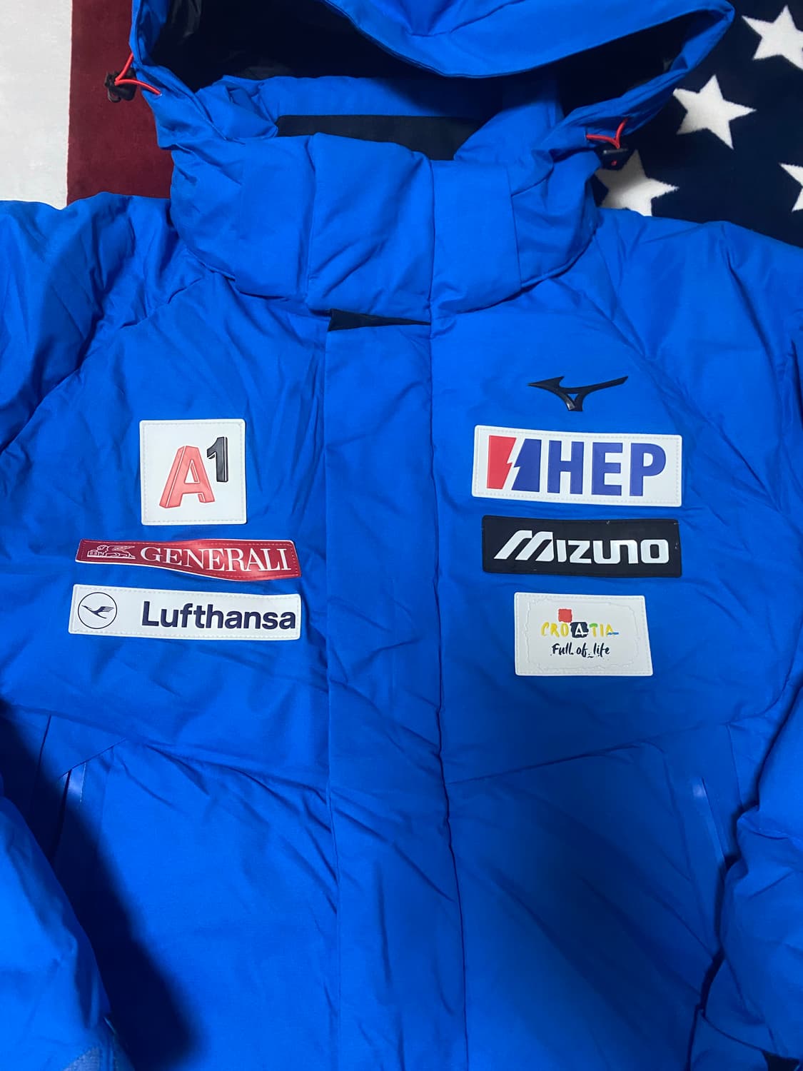 미즈노 크로스키 구스다운 롱패딩 상품이미지2