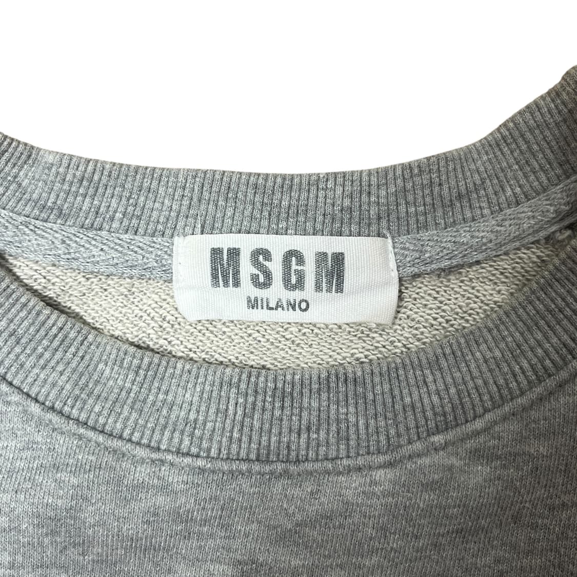 MSGM 밀라노 그레이 스웻셔츠 맨투맨 m 상품이미지4