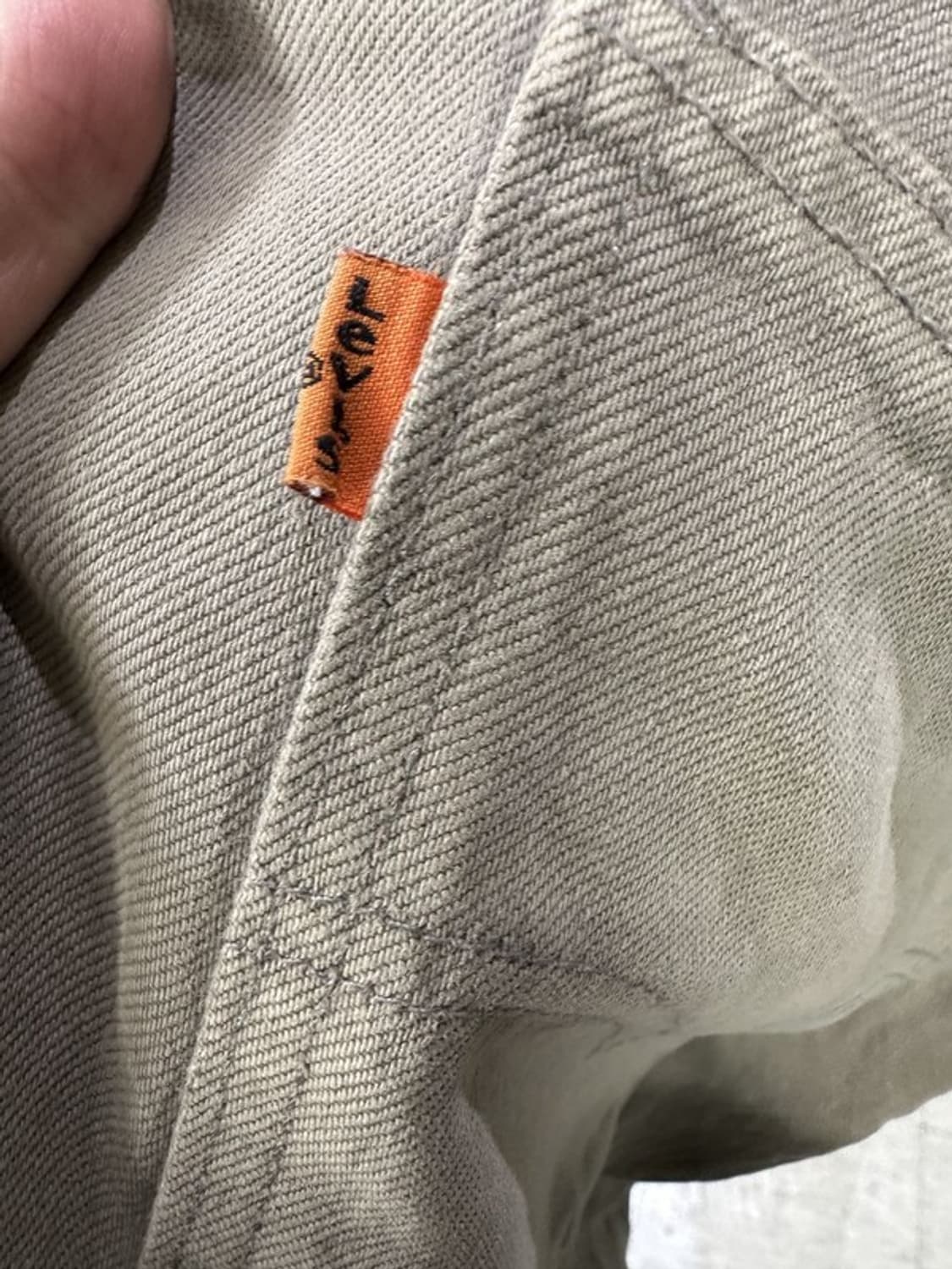 [W40L32] LEVI'S 리바이스615 90s UK 그레이데님 빈티지 상품이미지4