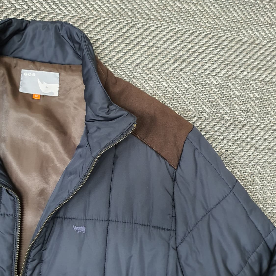 PAT 퀼팅 패딩 자켓 남자110 상품이미지3