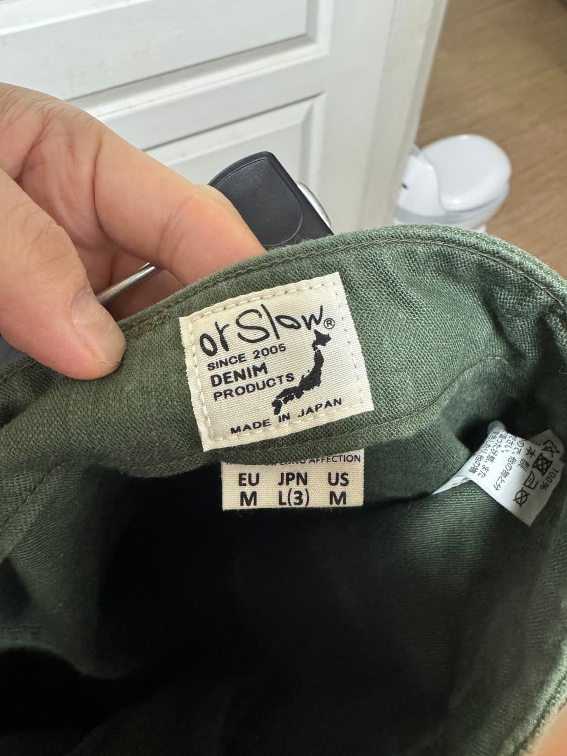 오어슬로우 퍼티그팬츠(3사이즈) 랜덤워크 별주 상품이미지7