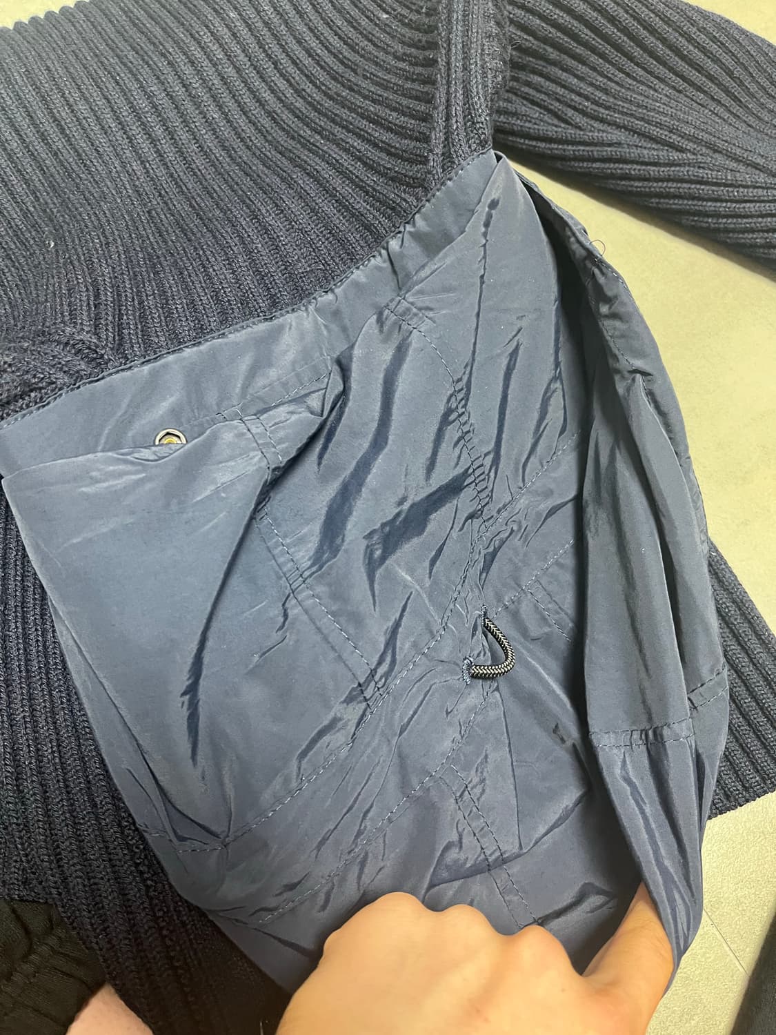 스톤아일랜드 니트 후드집업 Xl 상품이미지8