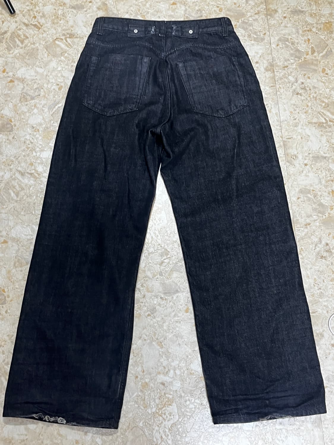 해칭룸 Regular Selvedge Jeans Black 상품이미지3