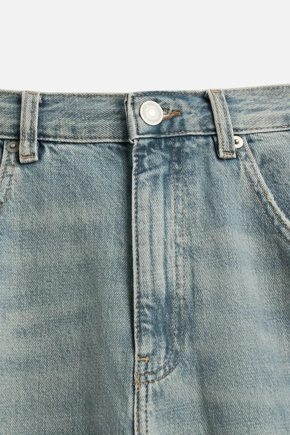 ZARA 자라 심라인 배기핏 데님진  상품이미지8