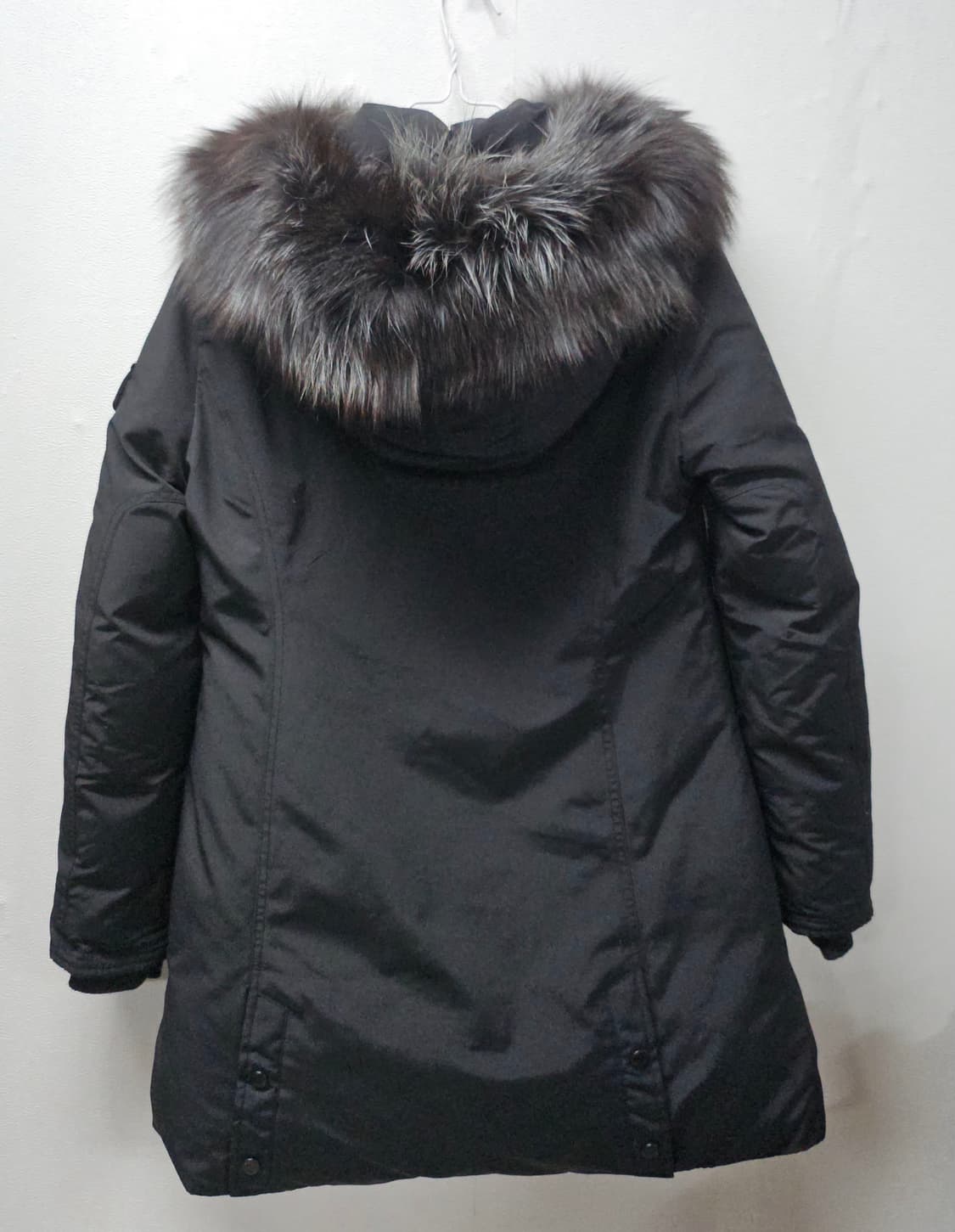 에고이스트 폭스퍼 블랙 패딩 55 후두일체형 상품이미지2