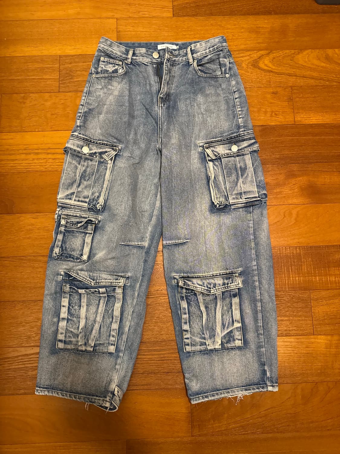 Unusedlab 카고 데님 판매합니다 상품이미지1