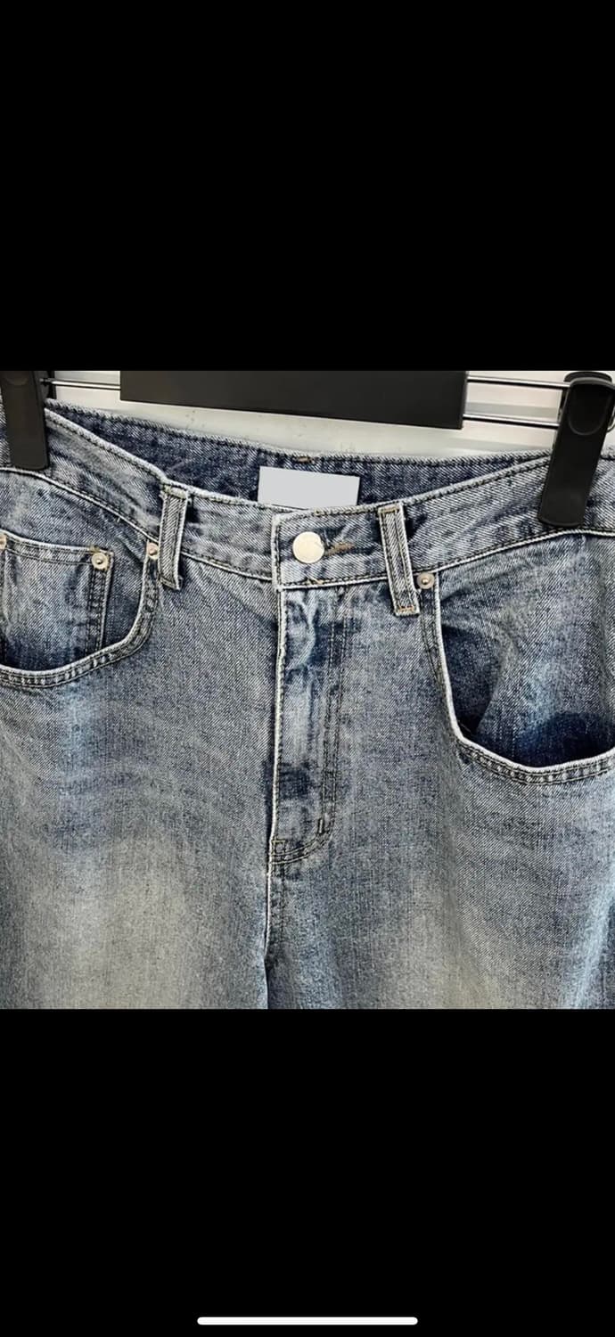 유먼트 washed wide denim 와이드 데님팬츠 상품이미지4