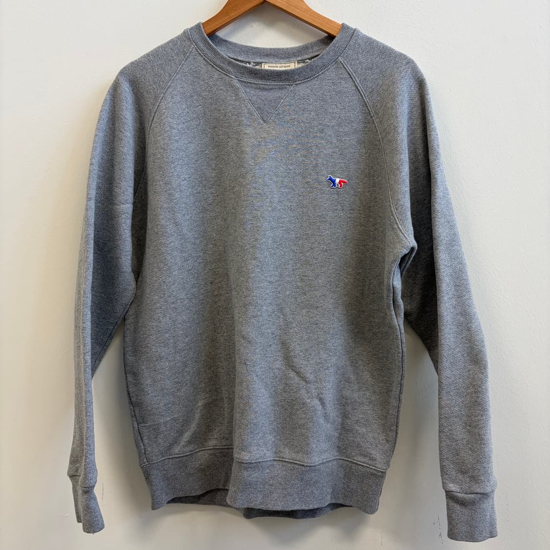 메종키츠네 트리컬러 폭스 맨투맨 M사이즈 상품이미지1