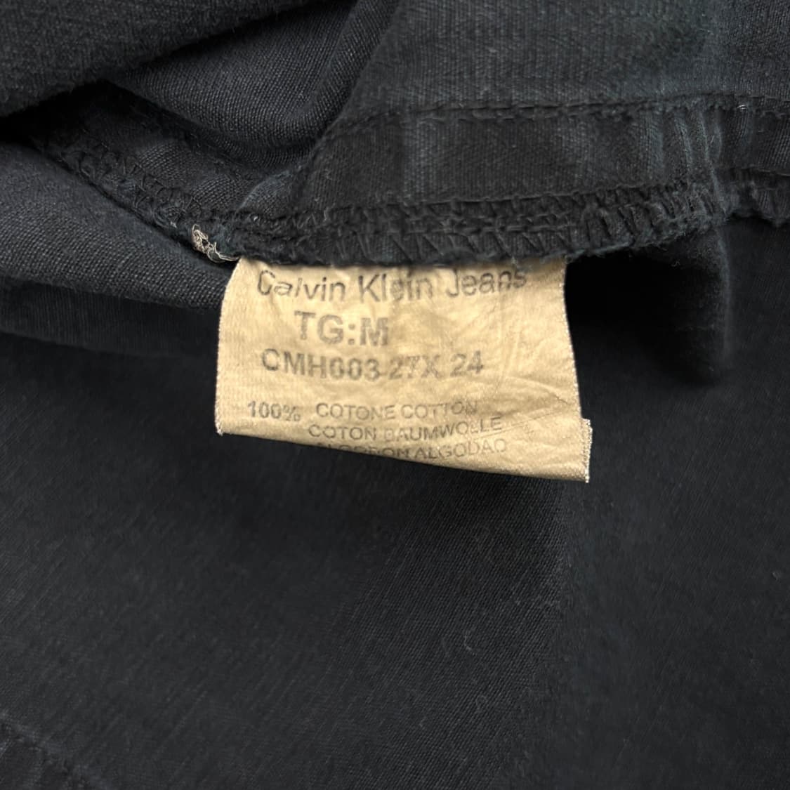 00's 캘빈클라인 HBT 풀 집 자켓 상품이미지7