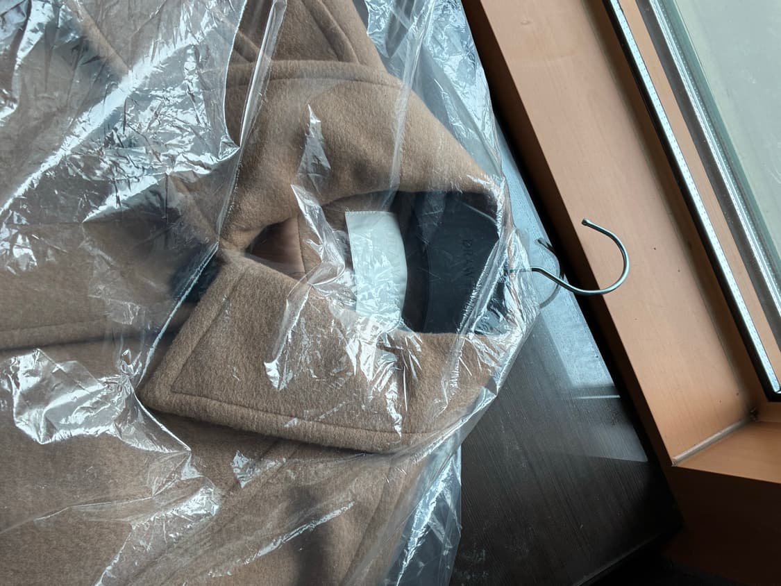 (M) 드로우핏 우먼 소프트 캐시미어 싱글 발마칸 코트 [BEIGE] 상품이미지10