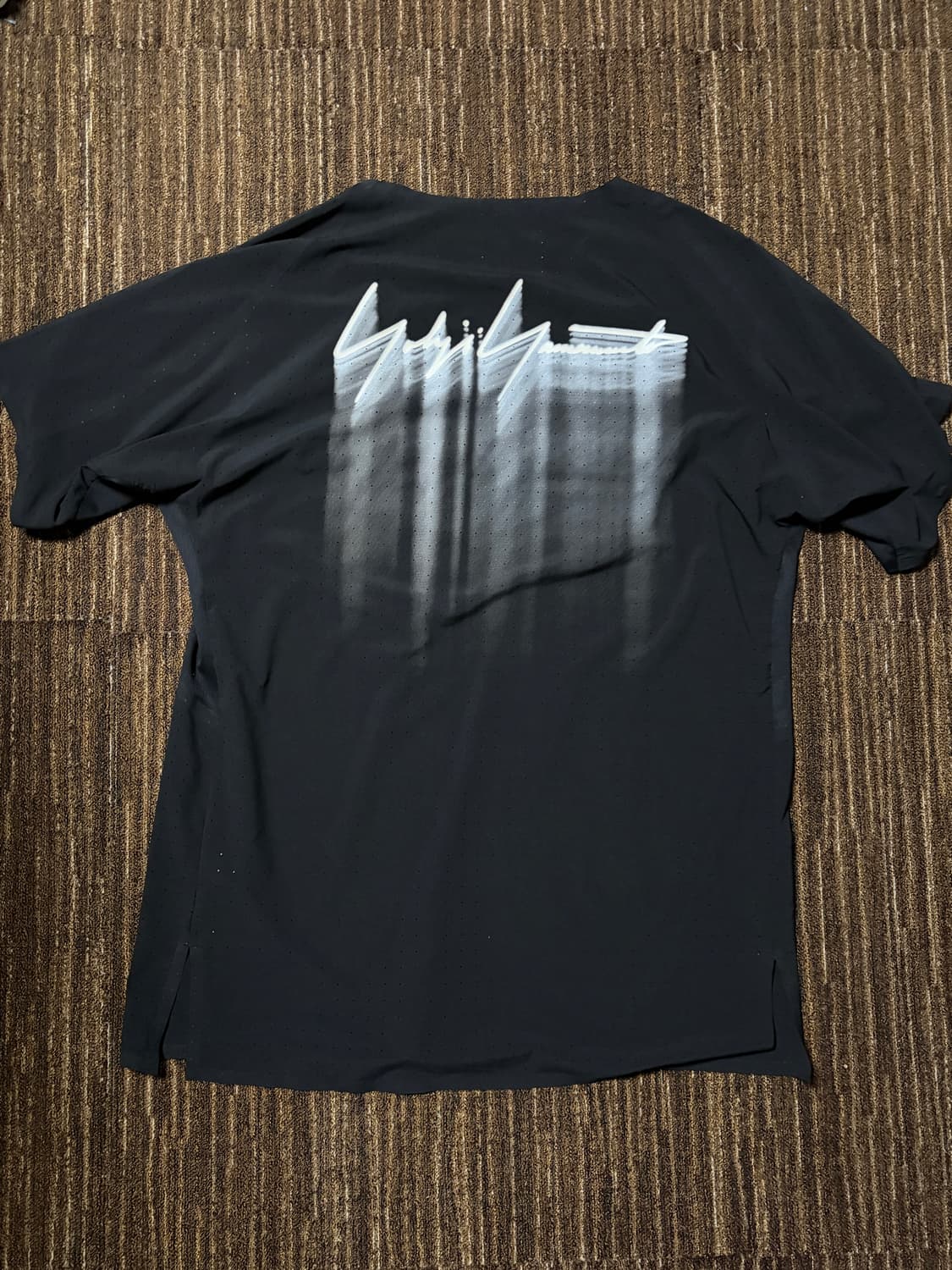 24SS Y-3 런 그래픽 로고 반팔티 상품이미지7