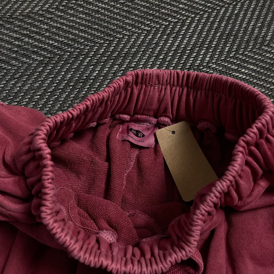 Mujeun 카펜터 스웻 버뮤다 트레이닝 팬츠o 4532 상품이미지4