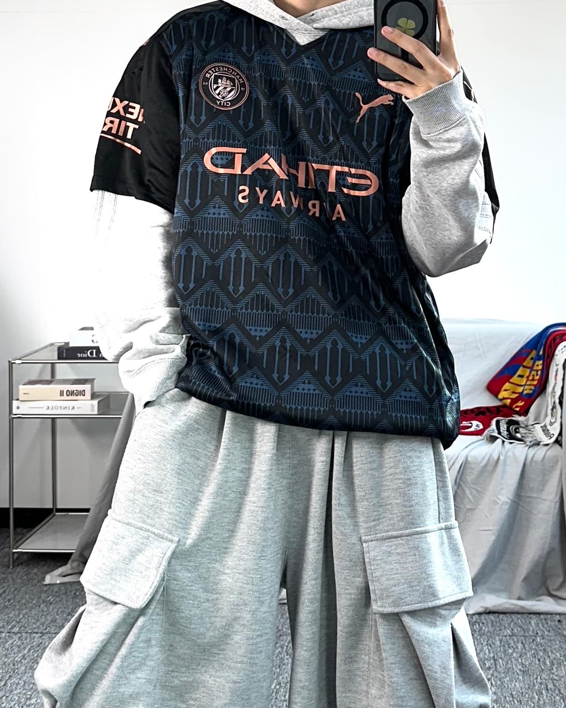 푸마 20-21 맨체스터 시티어웨이 유니폼 2XL 상품이미지3