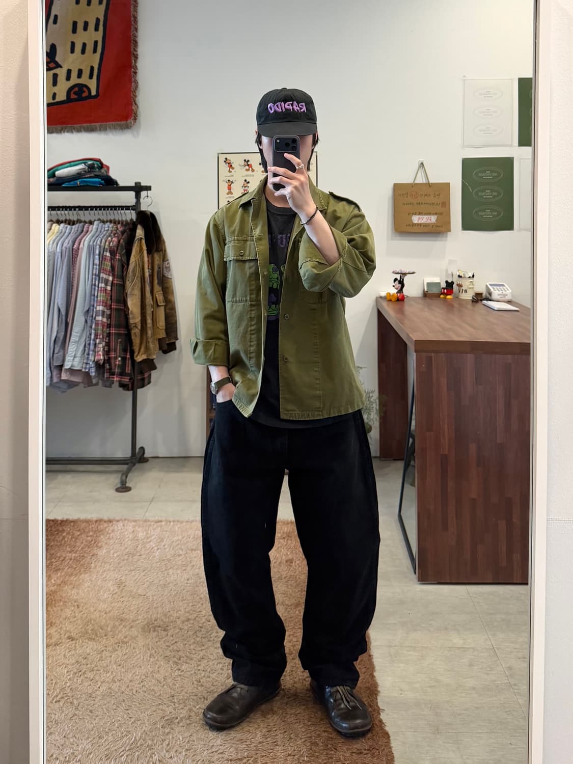 00s Rustler 러슬러 흑청 데님 팬츠 (38inch) 상품이미지2