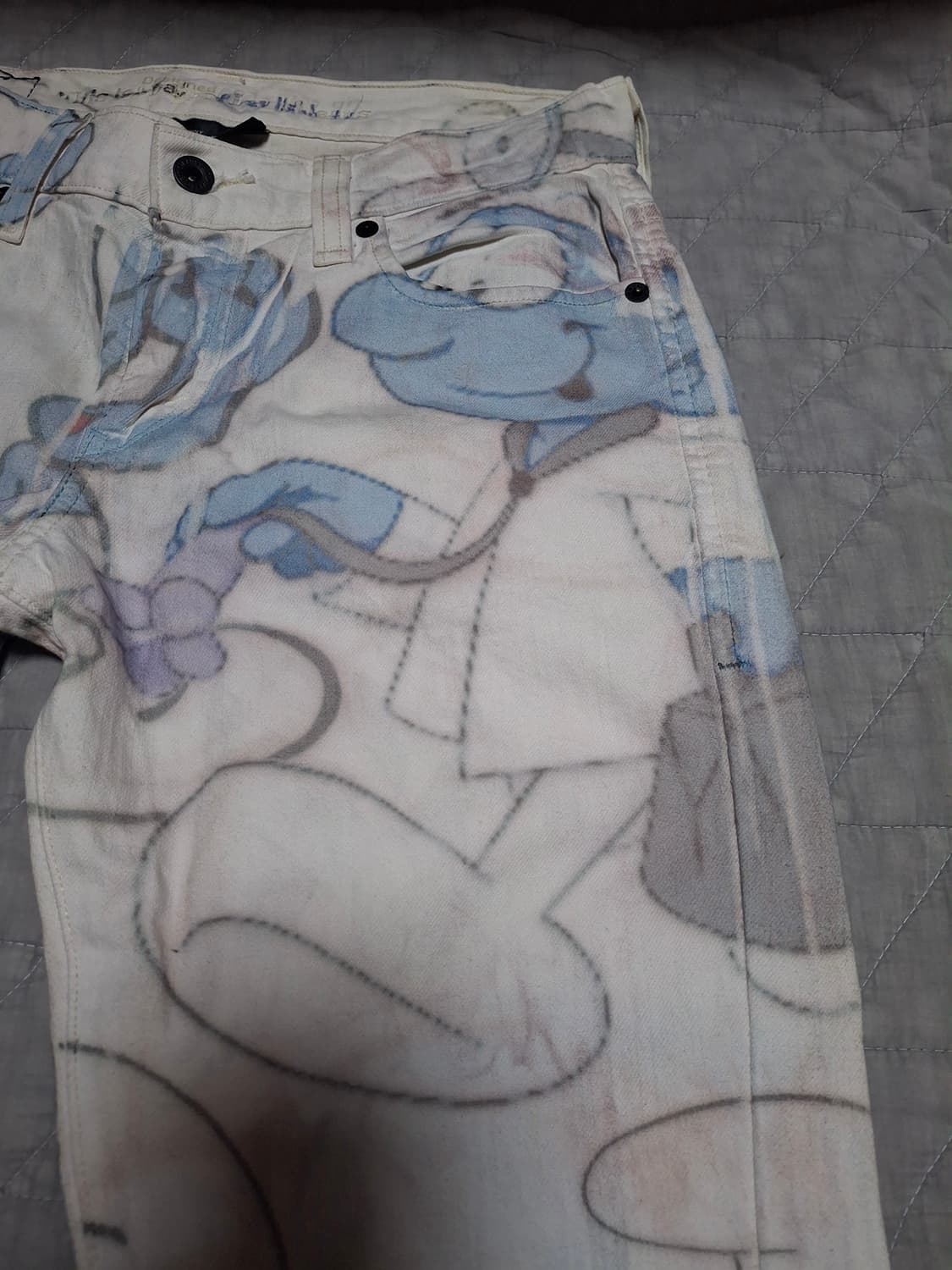 리바이스 511 스머프 커스텀 스키니 진 상품이미지3