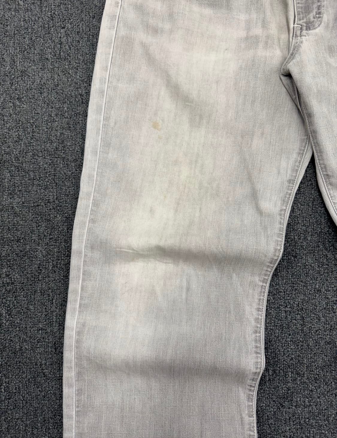 랭글러 빈티지 w3444 그레이 데님팬츠 상품이미지5