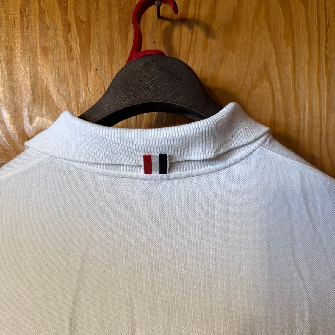 톰브라운 오버핏 화이트 pk 셔츠(카라티) 판매 합니다. 상품이미지6