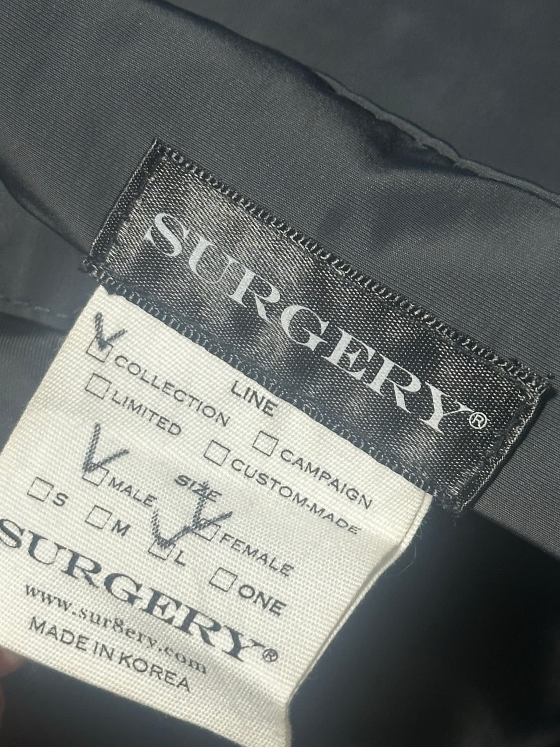 미발매) 써저리 스켈레톤 바막L 상품이미지2