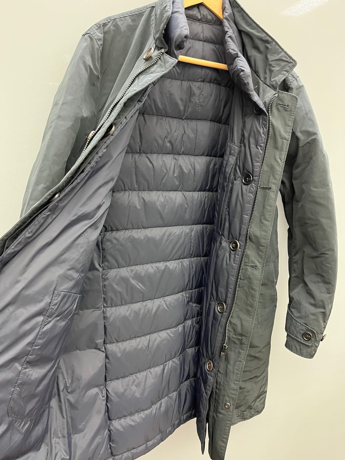 헤지스 하프넥  패딩코트 상품이미지8