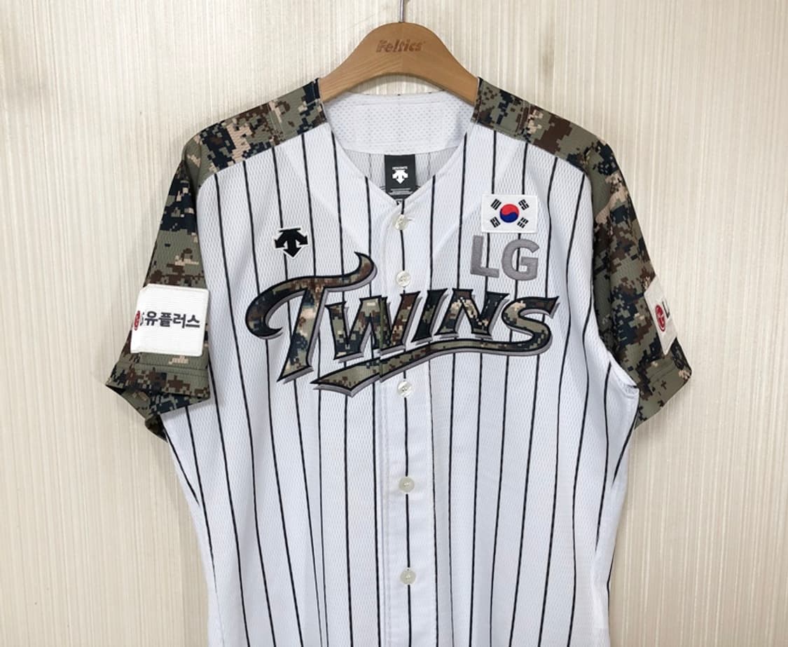KBO 데상트 LG트윈스 어센틱 밀리터리유니폼 95 #55 채은성 상품이미지2