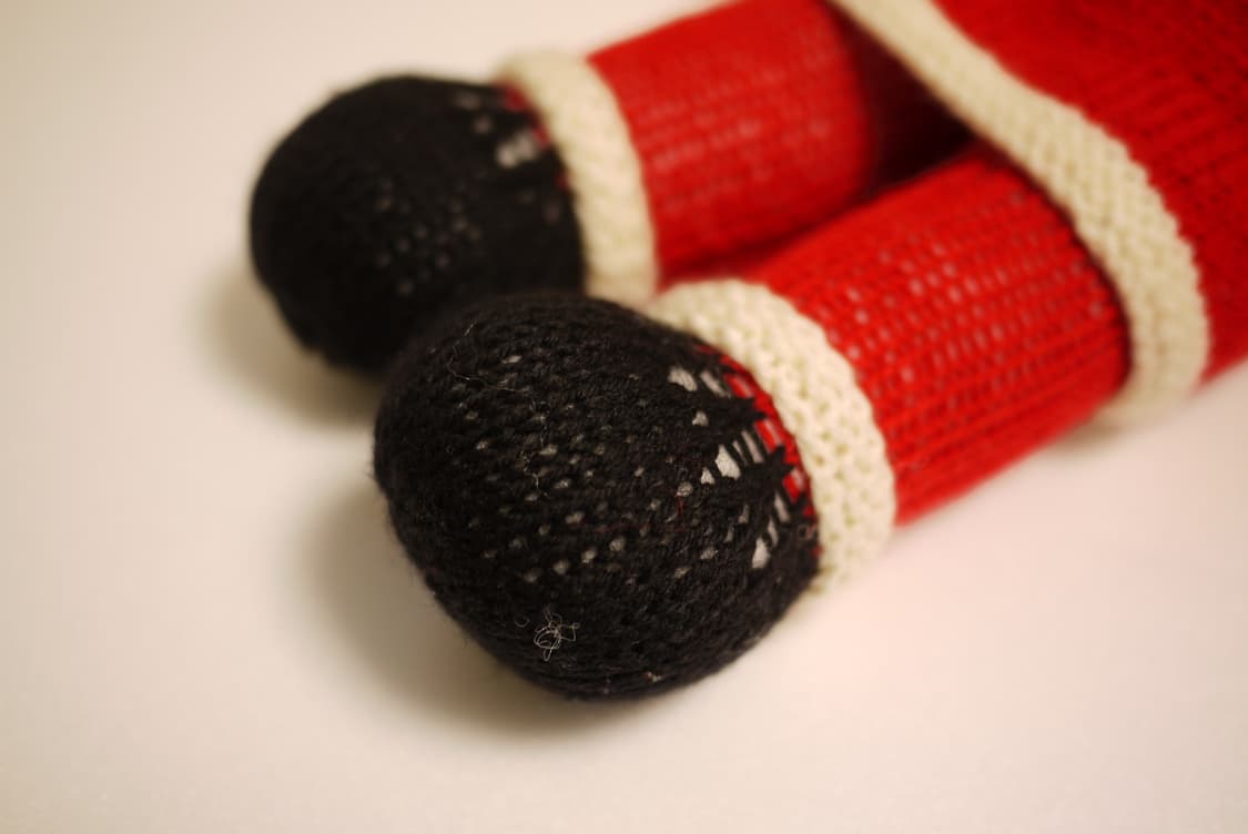 핸드메이드 산타클로스 뜨개 인형 상품이미지6