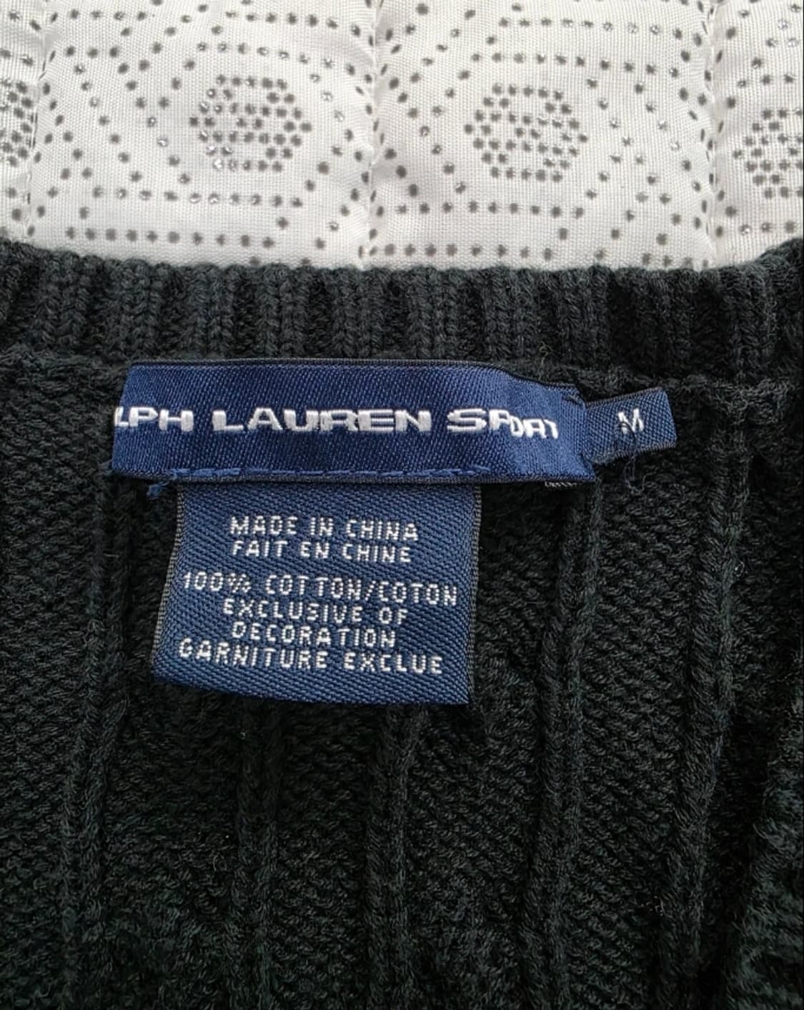 폴로 V넥 꽈배기 니트 ~55 상품이미지6