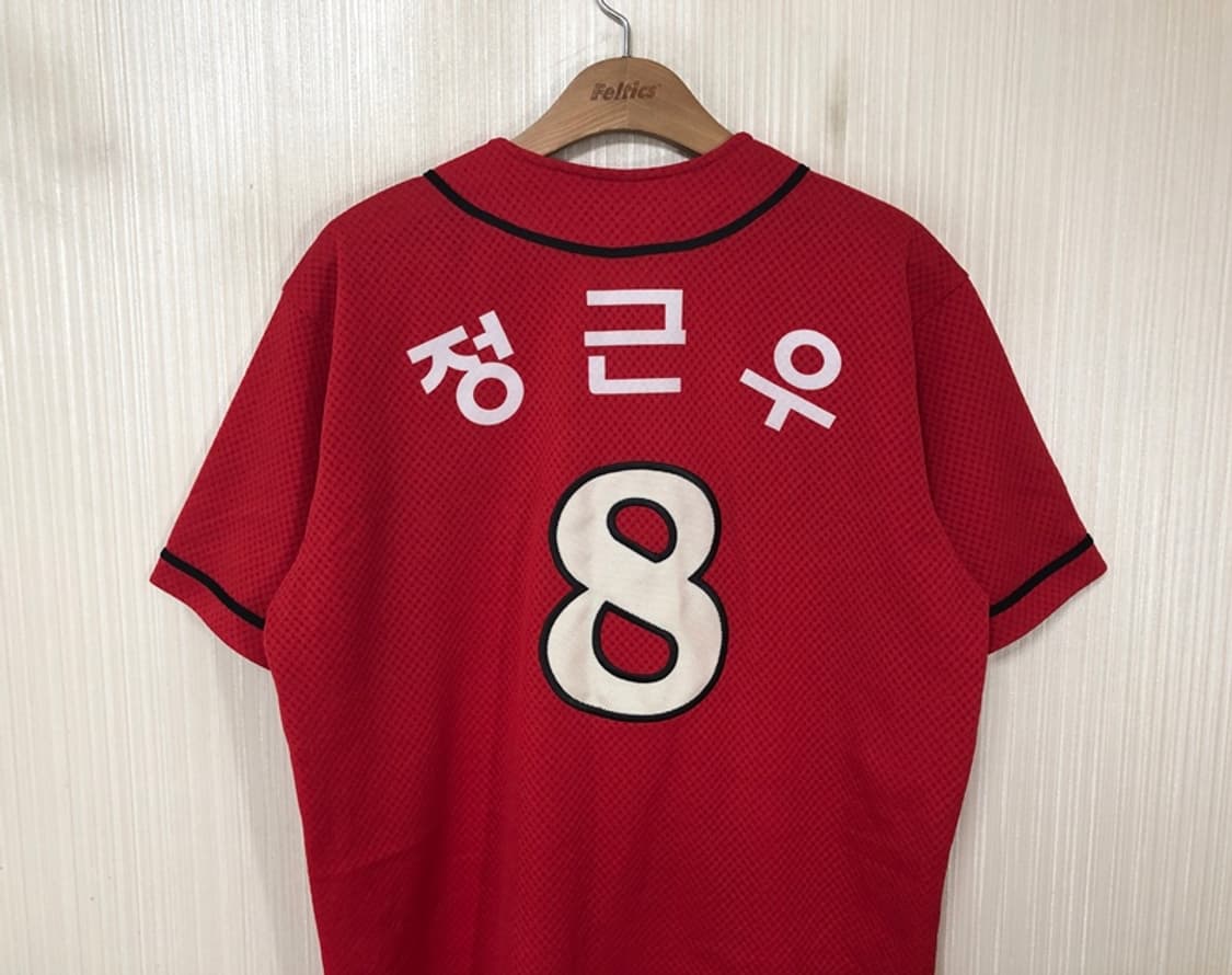 KBO ATC SK와이번스 (왕조) 원정유니폼/져지 100 #8 정근우 상품이미지9