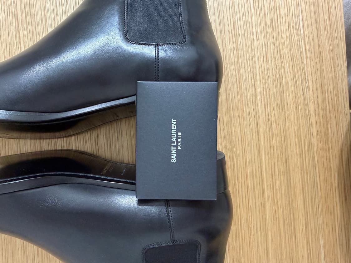 SAINT LAURENT Wyatt 30 chelsea boots 상품이미지4