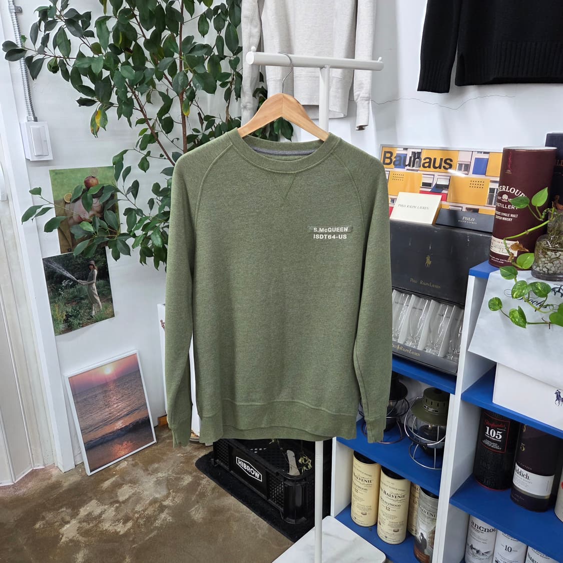 바버 스티브 맥퀸 스웻셔츠 L 상품이미지1