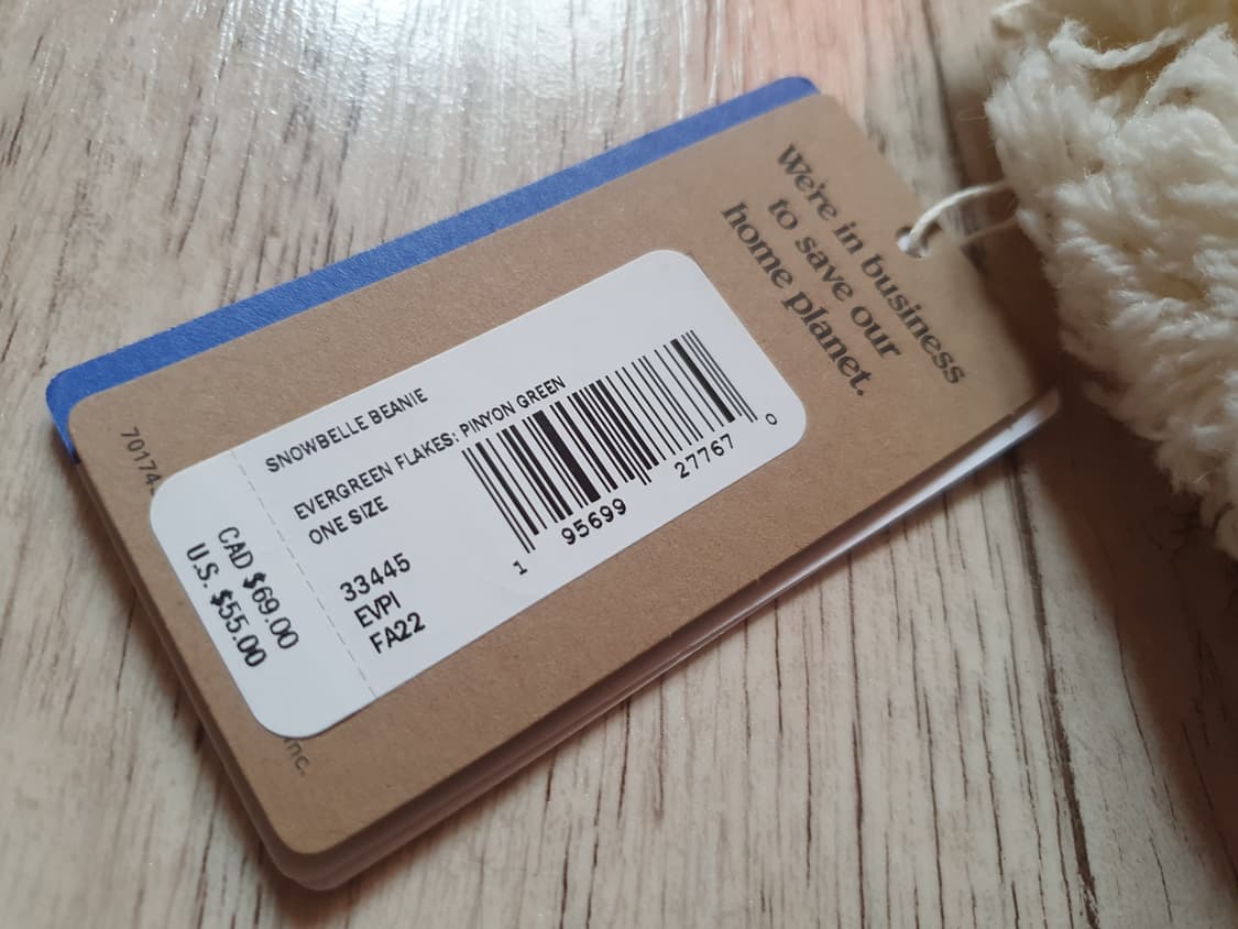 (새상품)파타고니아 방울 스노우벨 비니  상품이미지4