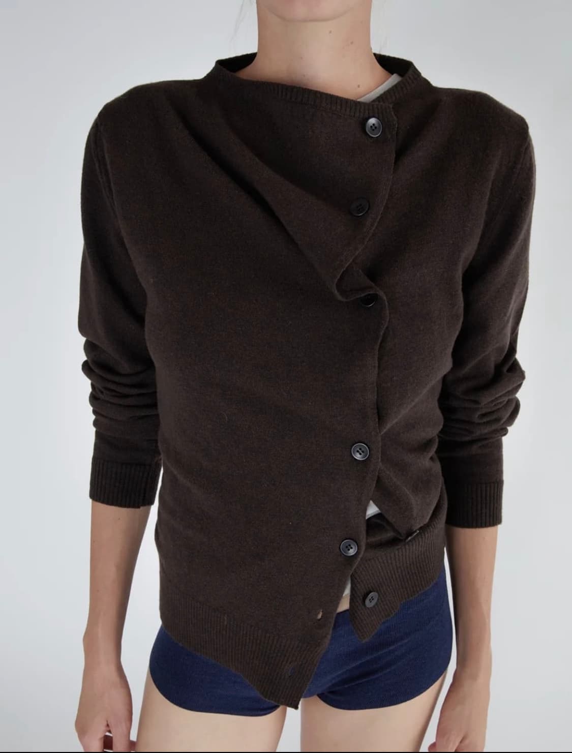 팔로마울 Donalti 가디건 브라운 상품이미지3